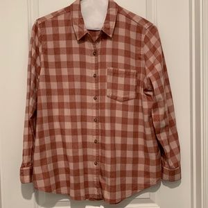Universal Thread Flannel Shirt Women Size M